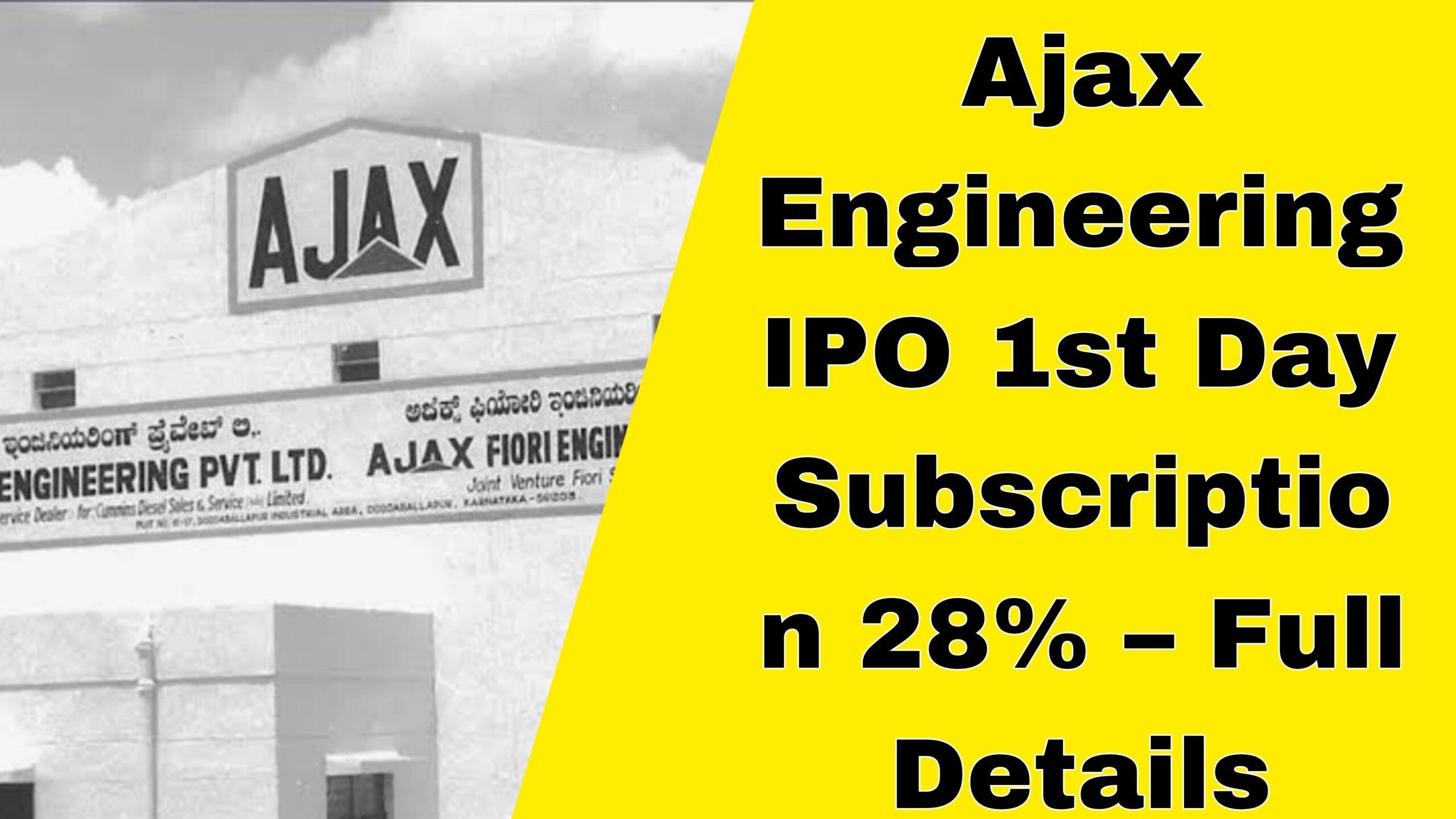 Ajax Engineering IPO