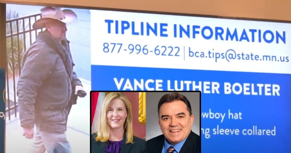 Who is Vance Luther Boulder, wanted in the murder of a Minnesota assemblyman?